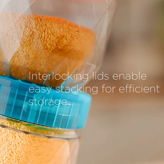 Easy Stack Jar Pack of 3 - (S/M/L)
