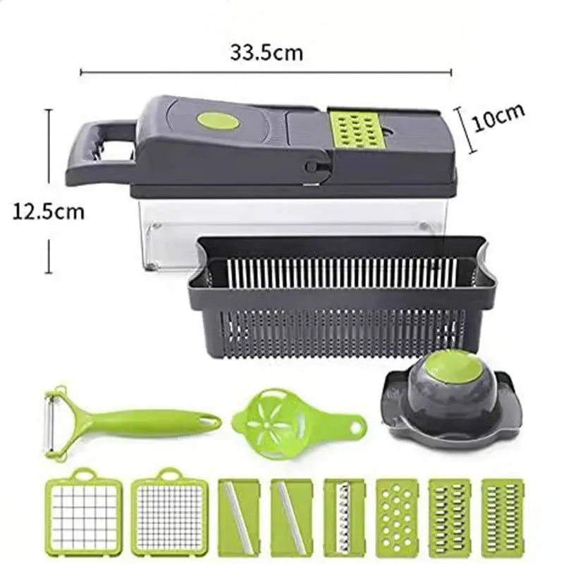 16-in-1 Multi-Functional Vegetable Chopper,
